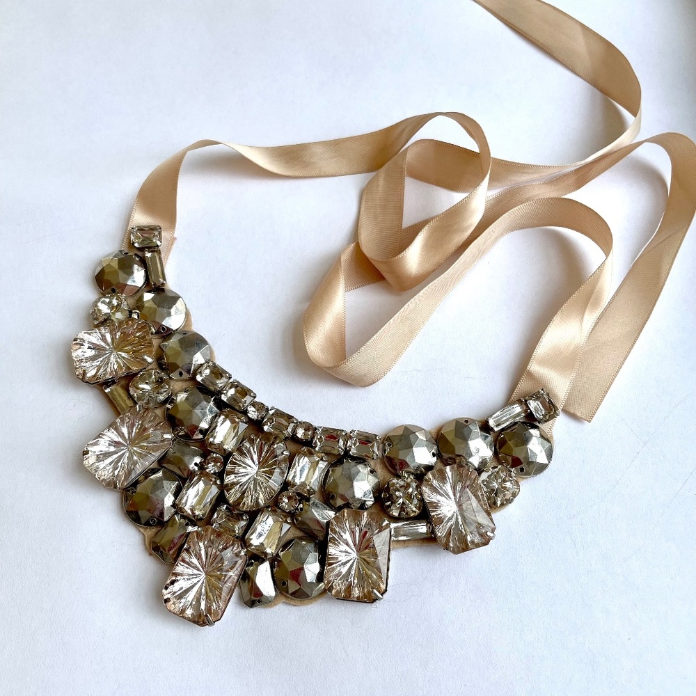 Kate Spade, NY: shiny necklace for a big evening! Custom jewelry. Stylish&Light!